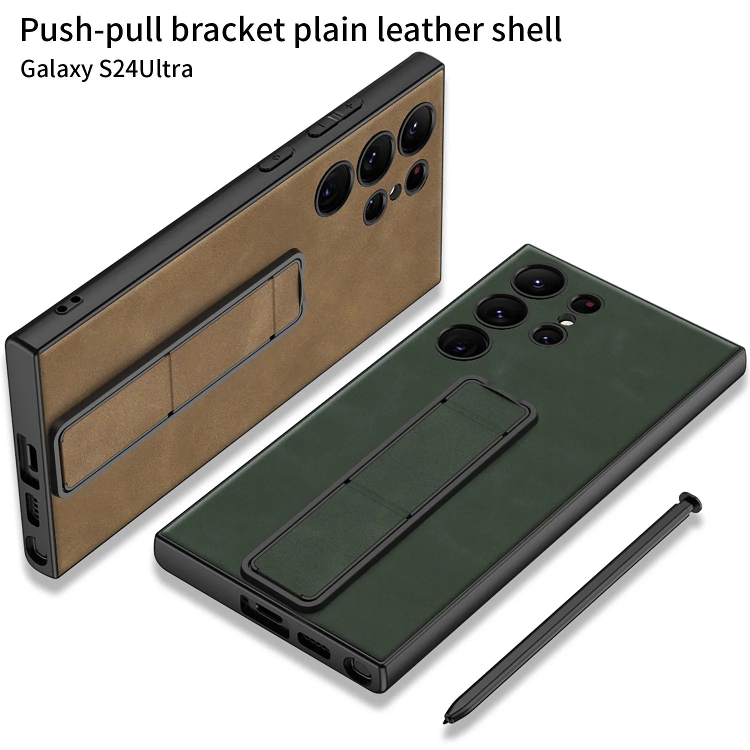 Samsung Galaxy Leather Case with Stand and Shock Protection 2