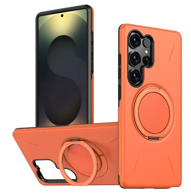 Samsung S25 Ultra Magnetic Case with Rotatable Stand 12