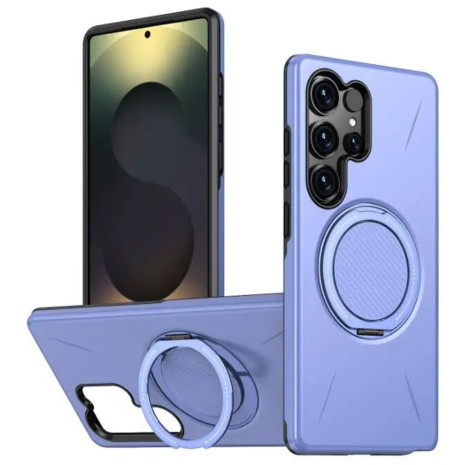 Samsung S25 Ultra Magnetic Case with Rotatable Stand 7