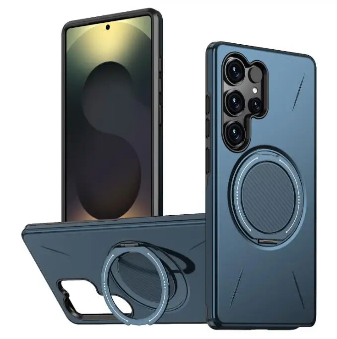 Samsung S25 Ultra Magnetic Case with Rotatable Stand 9