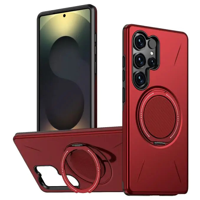 Samsung S25 Ultra Magnetic Case with Rotatable Stand 10