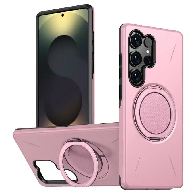 Samsung S25 Ultra Magnetic Case with Rotatable Stand 11