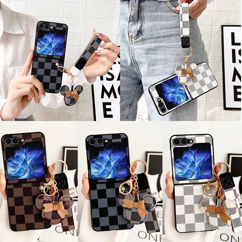 Samsung Z Flip Bow Tie Case for Stylish Protection