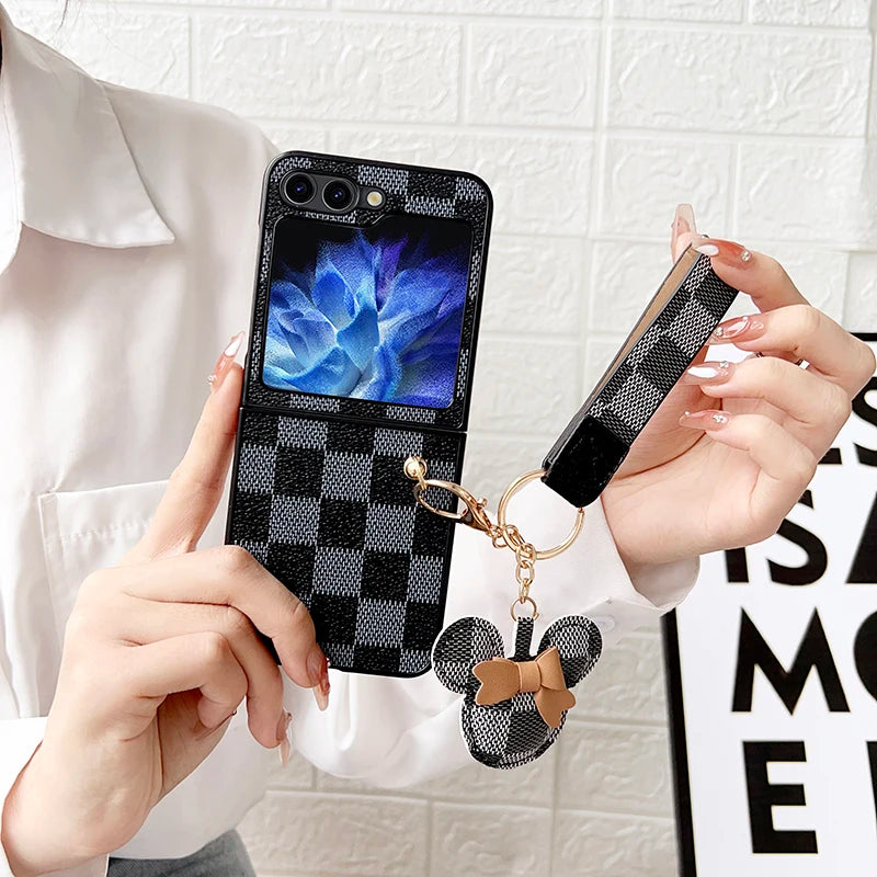 Samsung Z Flip Bow Tie Case for Stylish Protection 3