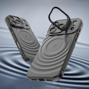 TPU Shock-Resistant Case with Stand for iPhone Models