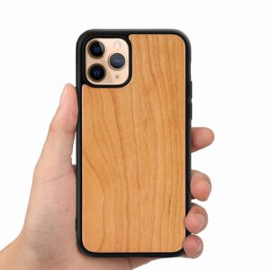 Shockproof Bamboo Wood iPhone Case price in Bangladesh