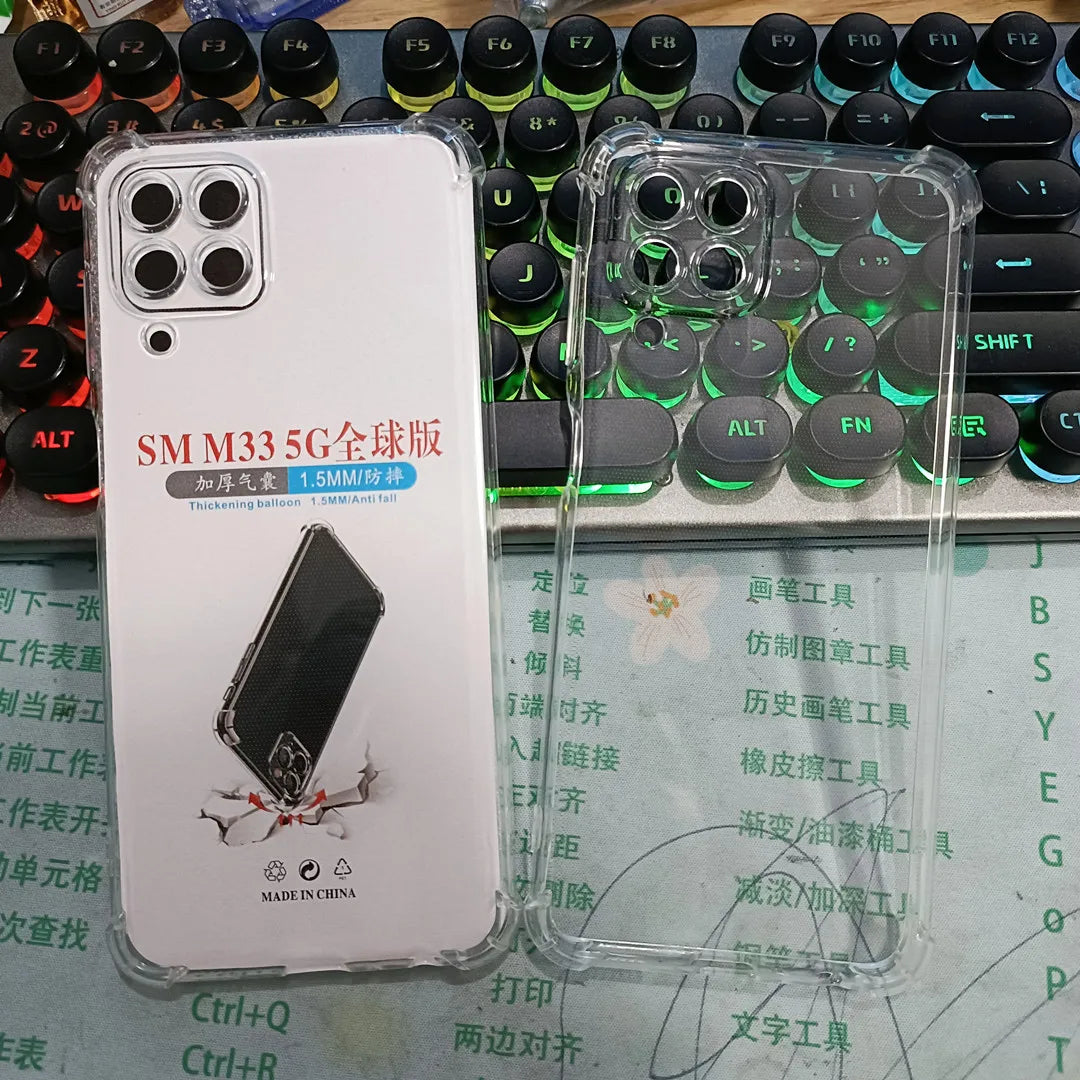 Shockproof Clear TPU Samsung Galaxy Case price in Bangladesh 1