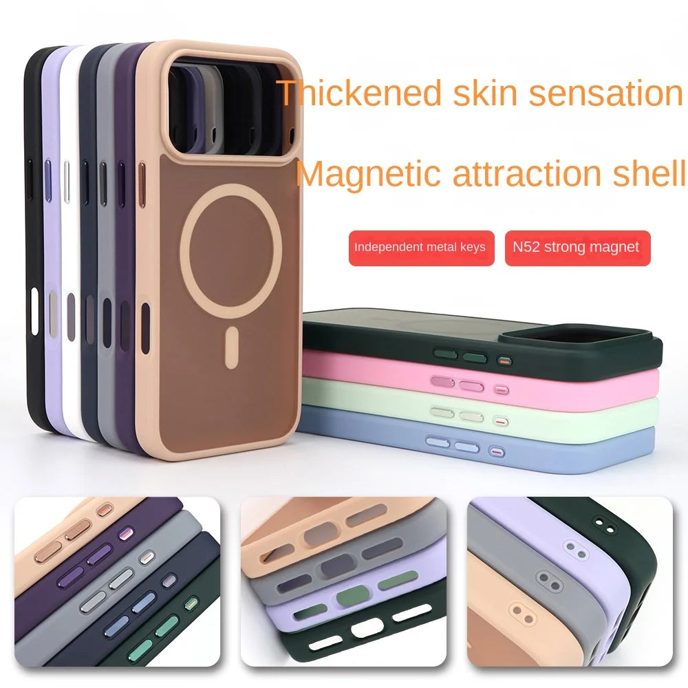 Shockproof Magnetic Case for iPhone 17 Pro and Max 1