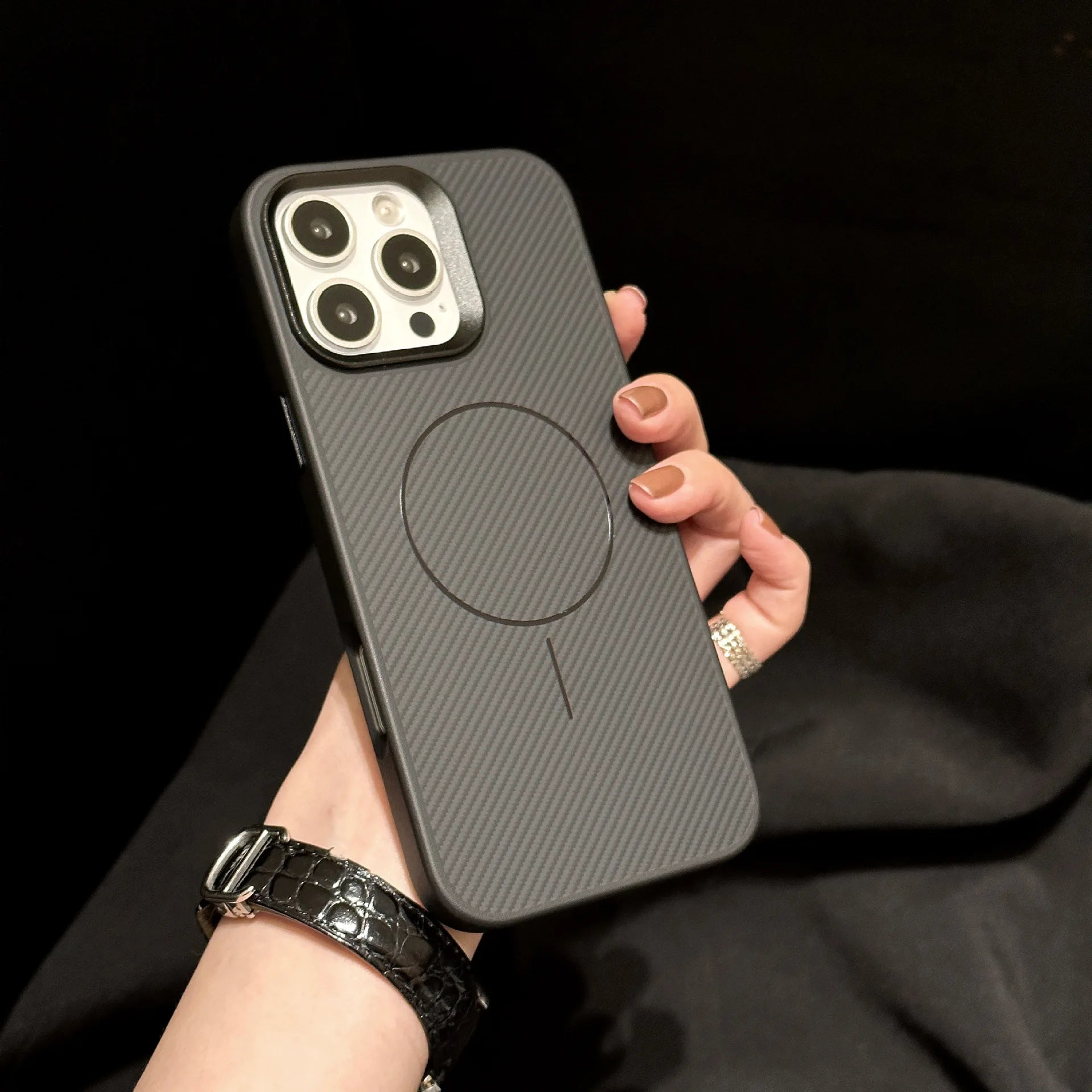 Shockproof Magnetic iPhone Case Sunset Design price in Bangladesh 1