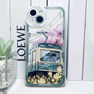 Shockproof Silicone iPhone Case with Japanese Mountain Design price in Bangladesh