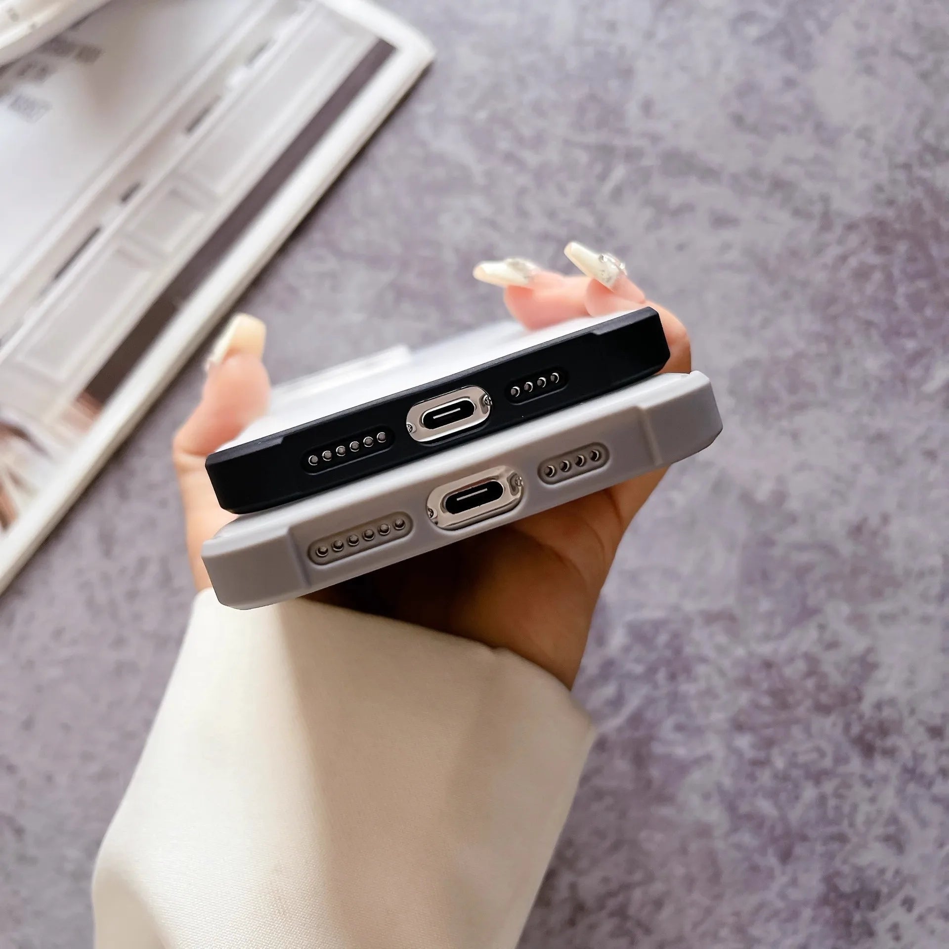 Slim Matte Protective Case for iPhone Models 3