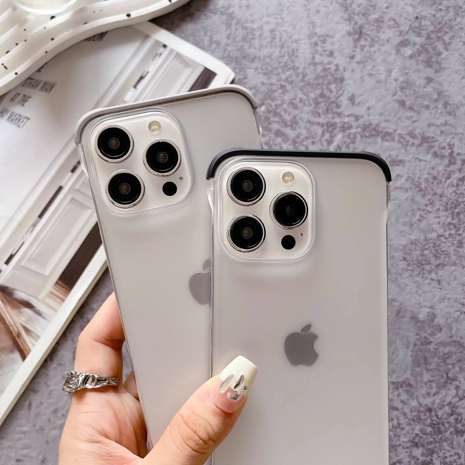 Slim Matte Protective Case for iPhone Models 5