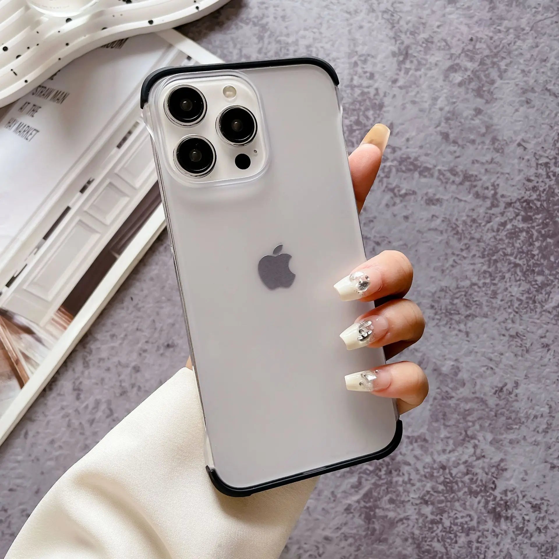 Slim Matte Protective Case for iPhone Models 7
