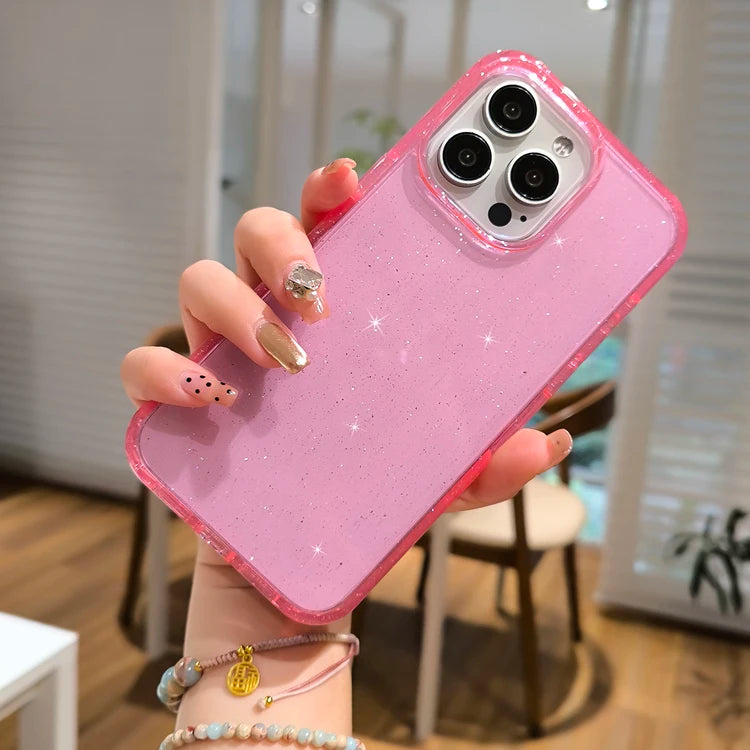 Sparkly TPU Case for iPhone Models 9