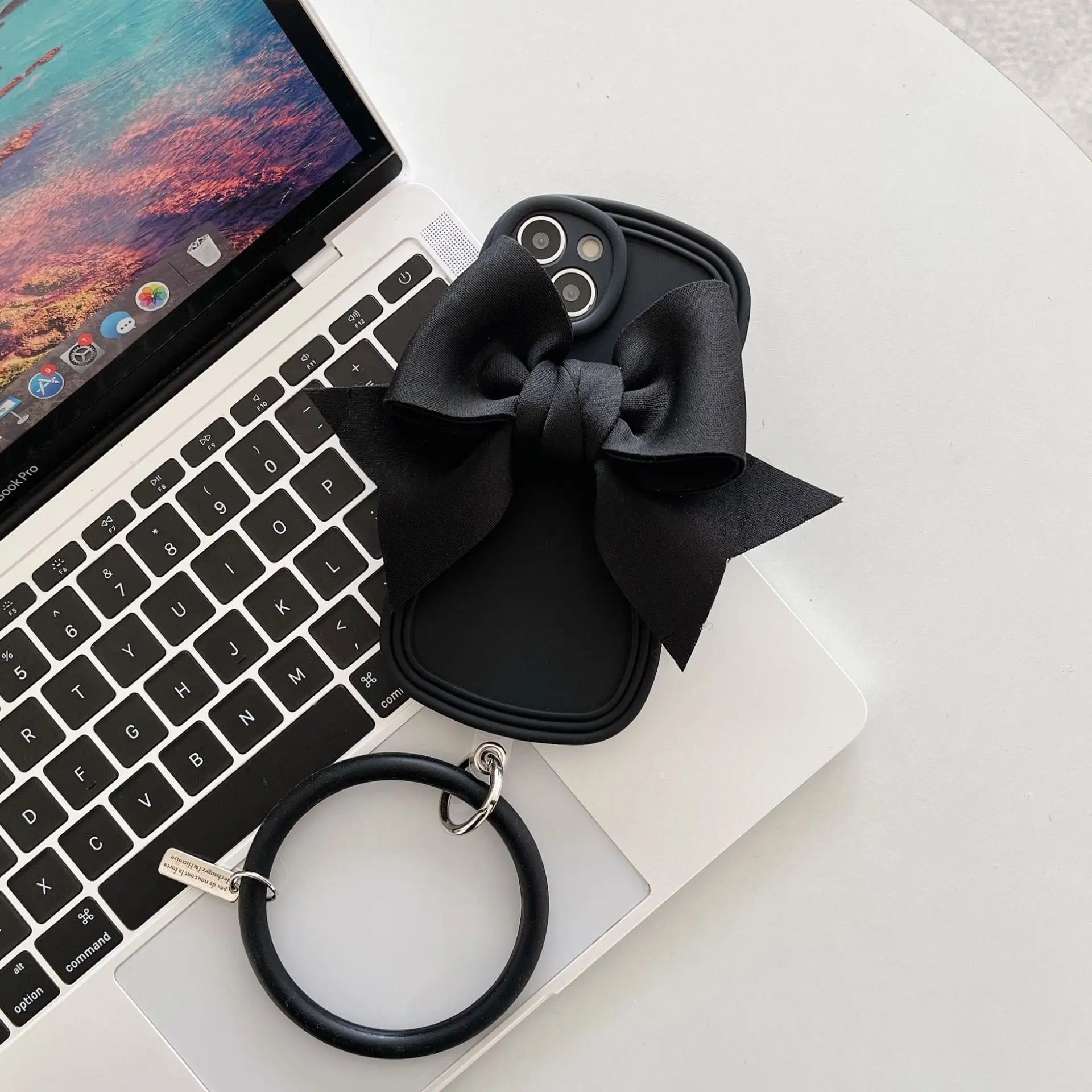 Stylish Bow Tie Phone Case for iPhone Models 11