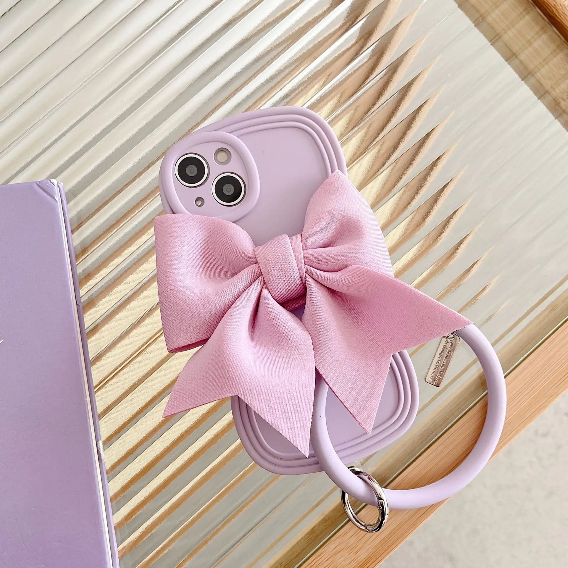 Stylish Bow Tie Phone Case for iPhone Models 12