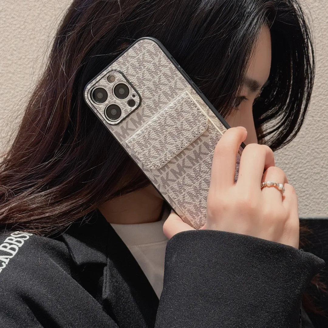 Stylish Card Holder for iPhone Models 9