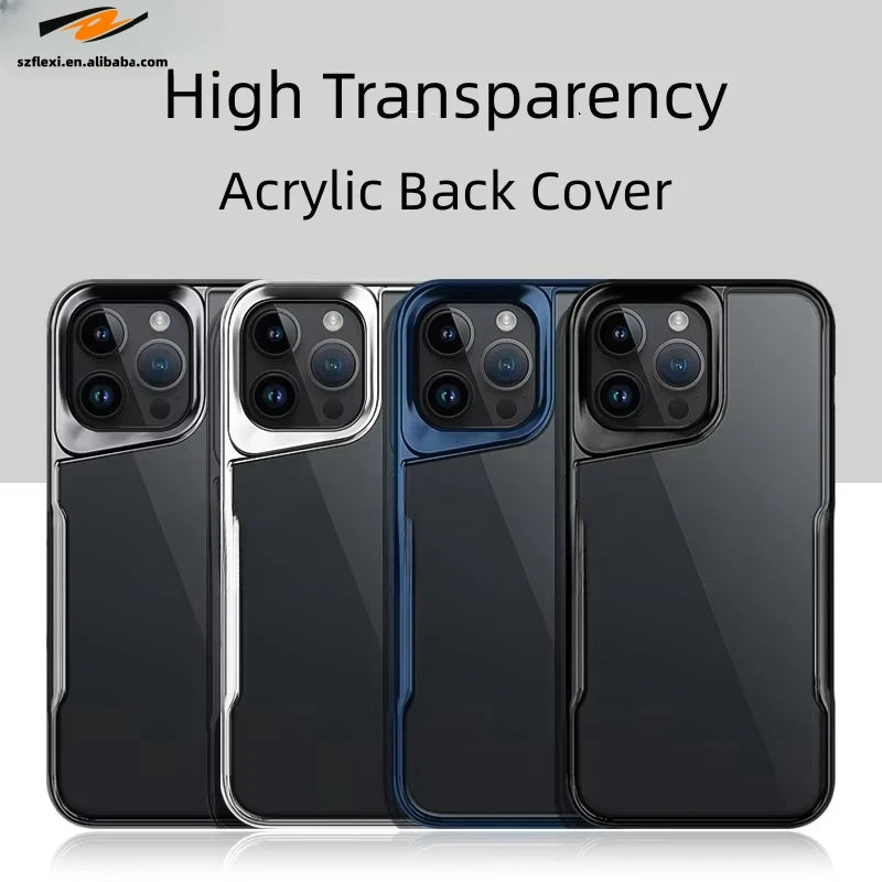 Stylish iPhone Case with Lens Guard and Luxury Finish 1