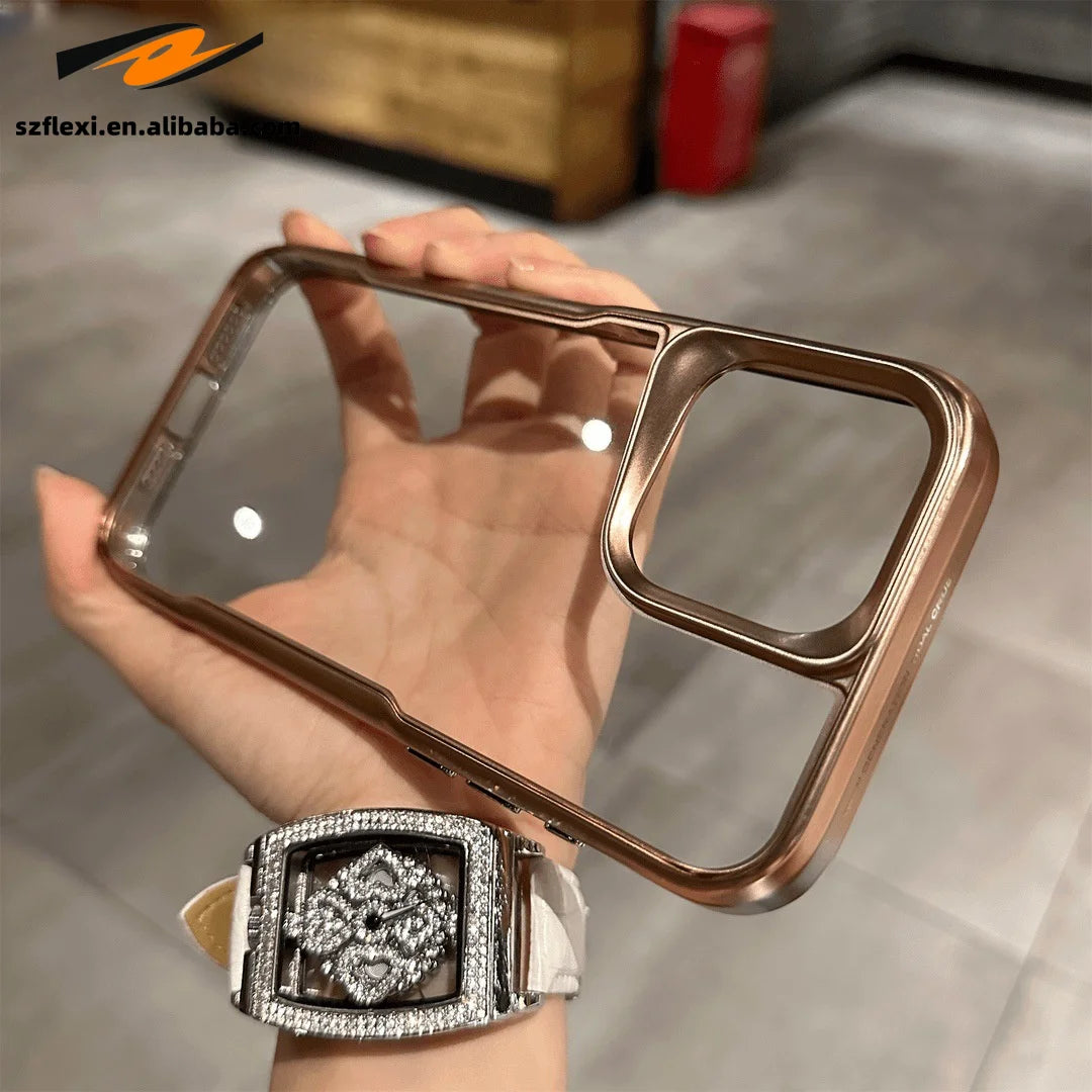 Stylish iPhone Case with Lens Guard and Luxury Finish 10