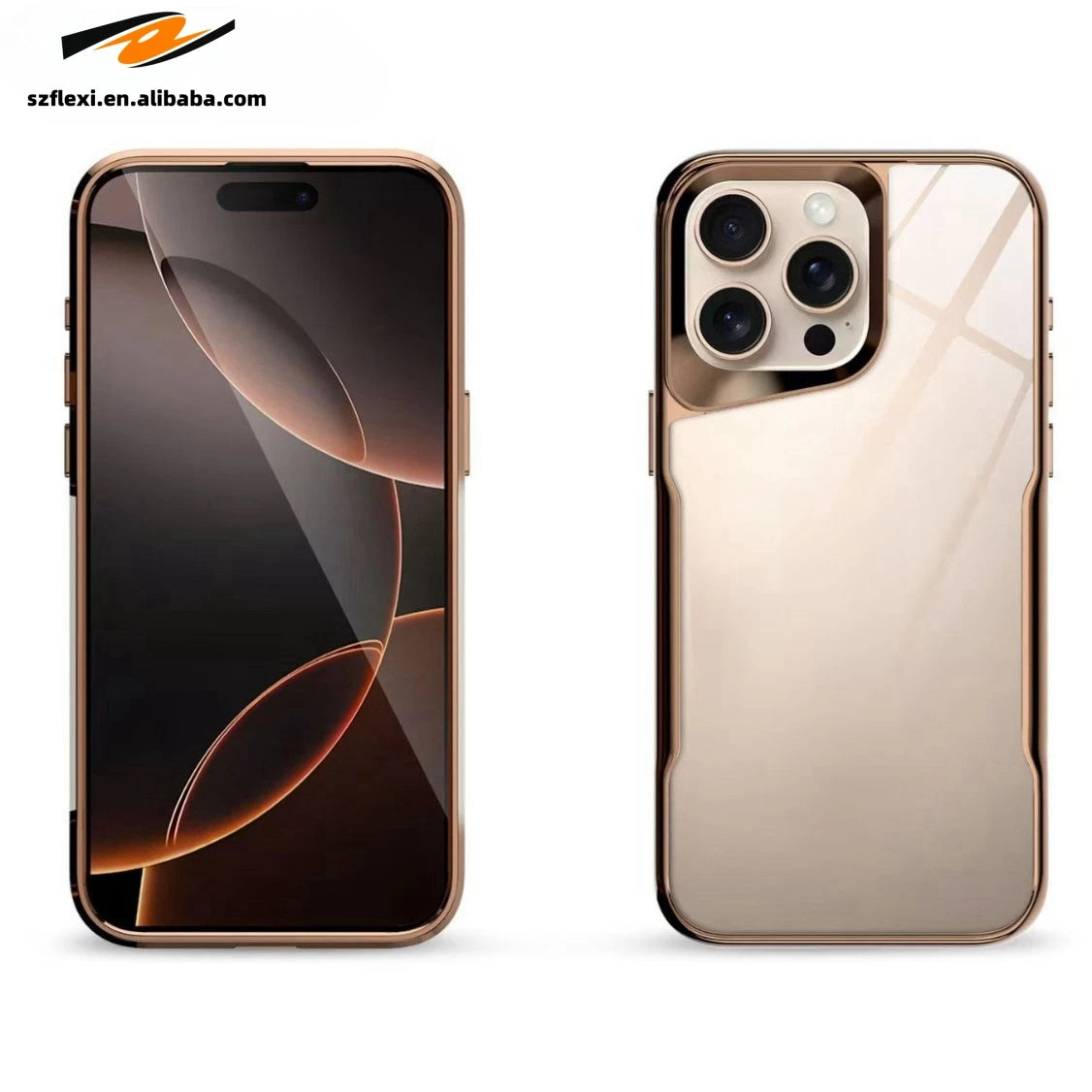 Stylish iPhone Case with Lens Guard and Luxury Finish 2