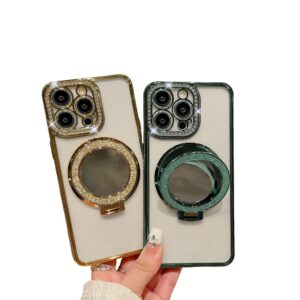 Stylish TPU Wireless Charging Case with Stand for iPhone