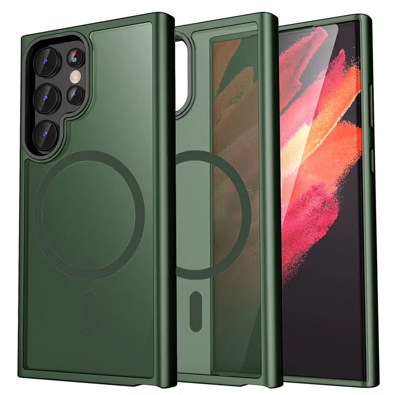 Stylish Wireless Charging Case for Samsung Devices 8