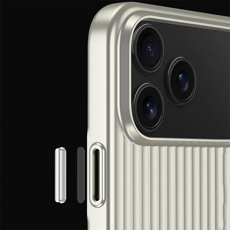 Textured Anti-Stain iPhone Case with Wireless Charging Support 1