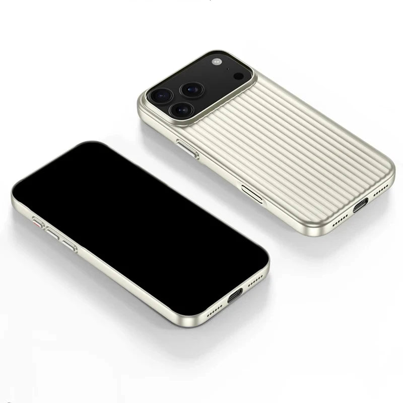 Textured Anti-Stain iPhone Case with Wireless Charging Support 2