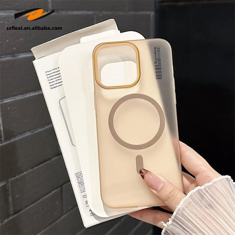 Translucent Magnetic iPhone Case for Wireless Charging 10