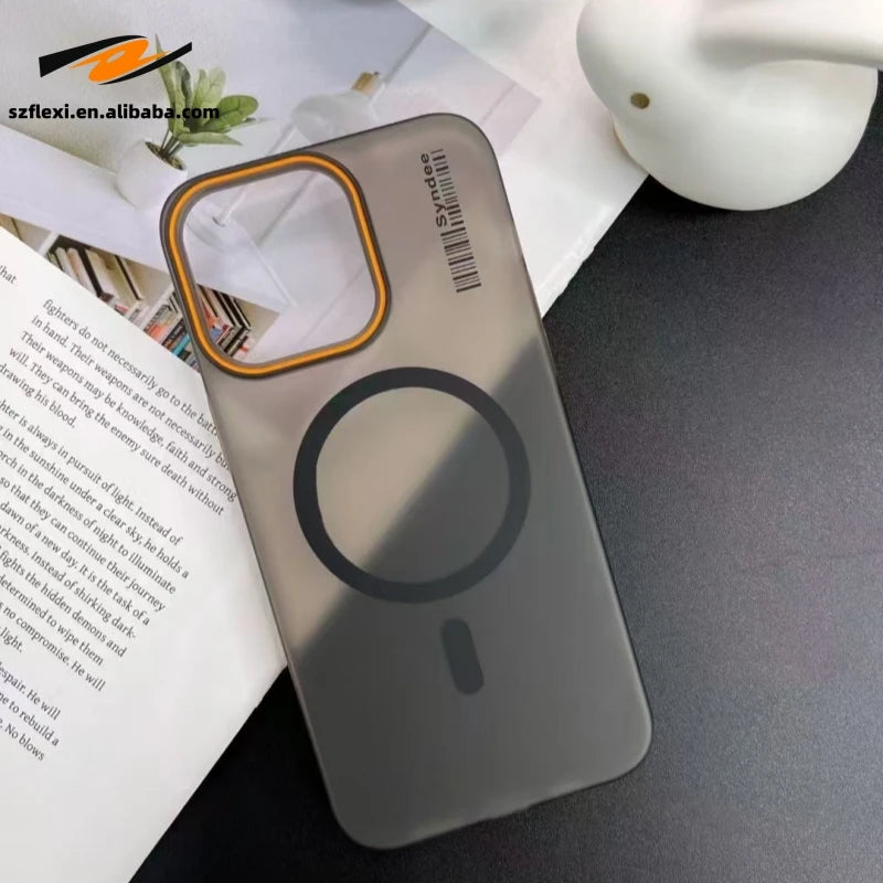 Translucent Magnetic iPhone Case for Wireless Charging 4