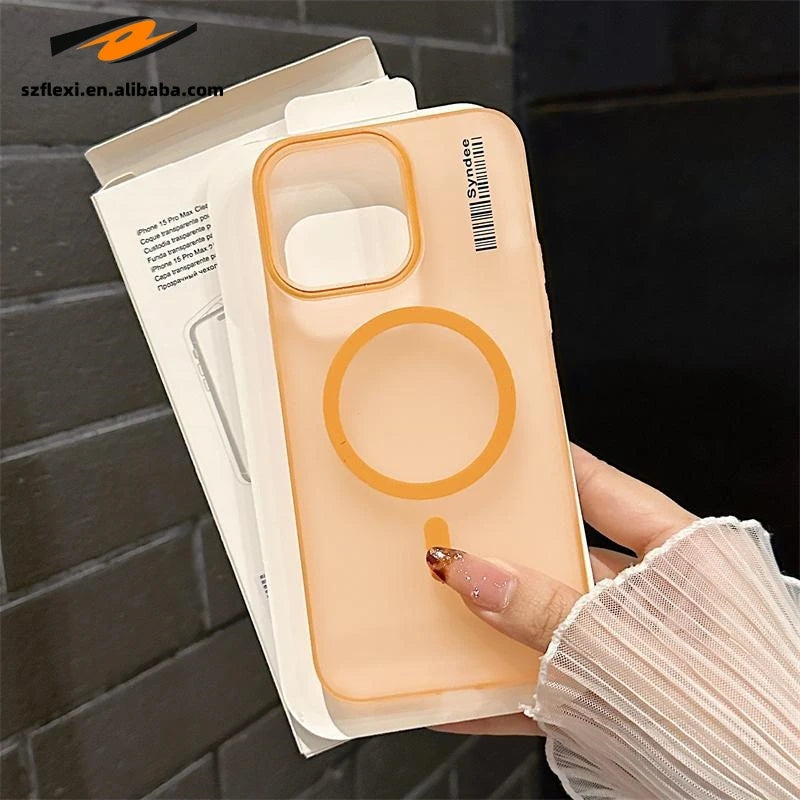 Translucent Magnetic iPhone Case for Wireless Charging 9