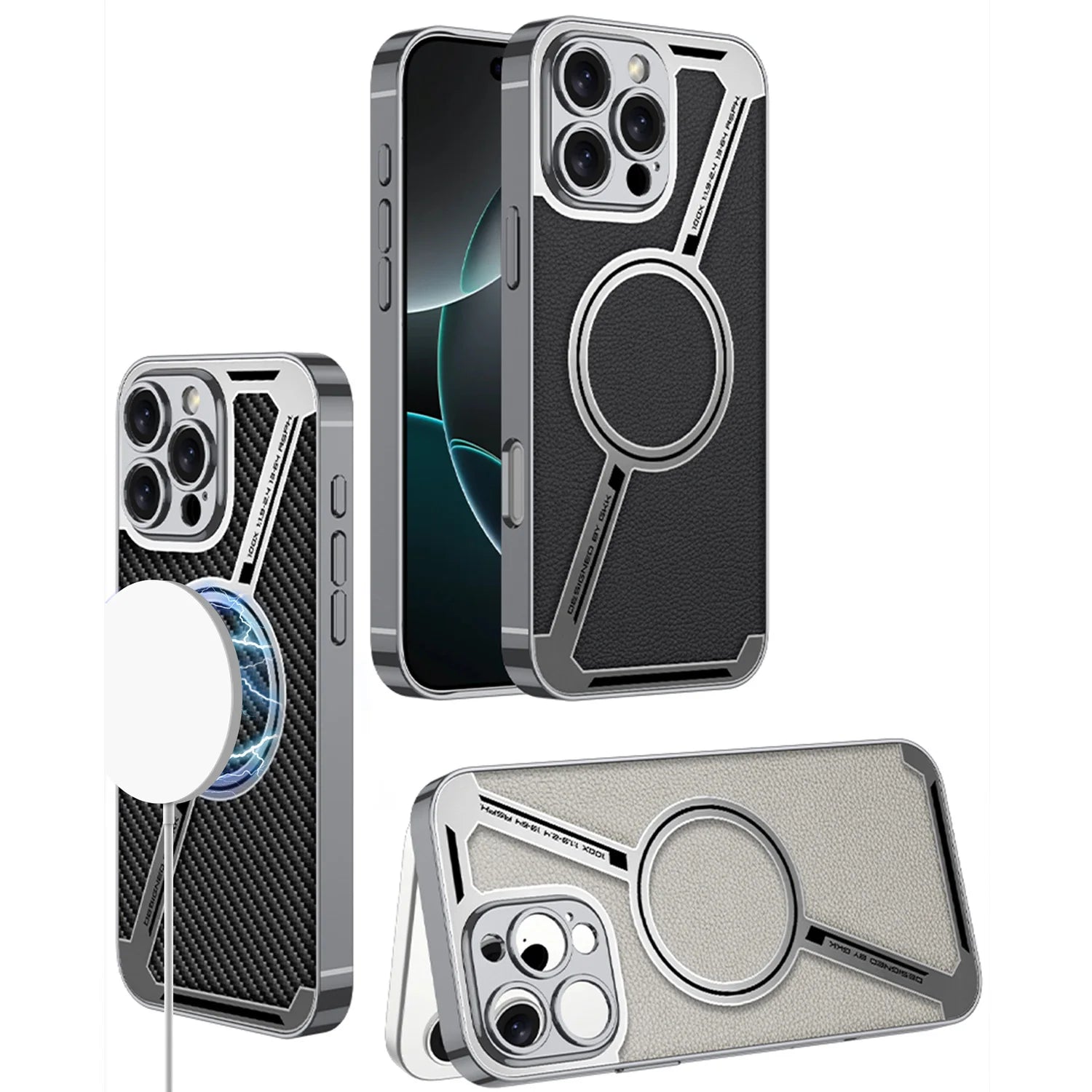 Z-Shaped Leather Magnetic iPhone Case price in Bangladesh