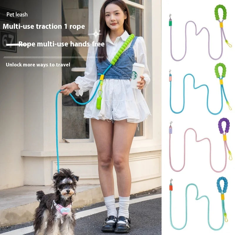 Durable Non-Slip Dog Leash - Strong, Breakaway-Proof Design 2