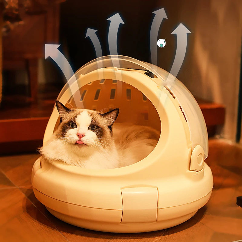 Durable Pet Travel Backpack for Dogs & Cats - Long-Lasting & Stylish