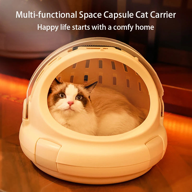 Durable Pet Travel Backpack for Dogs & Cats - Long-Lasting & Stylish 2