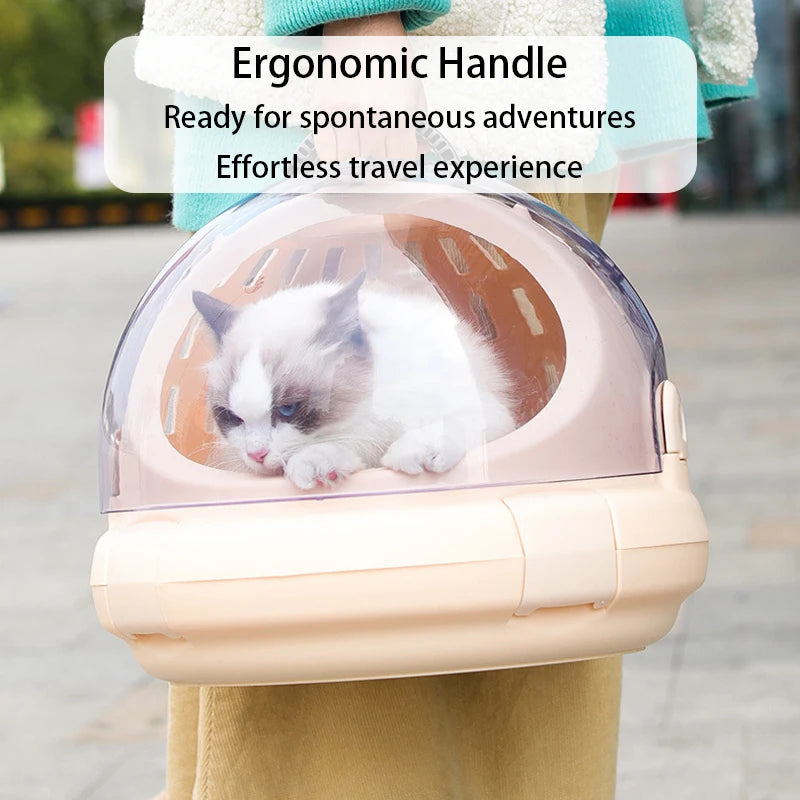 Durable Pet Travel Backpack for Dogs & Cats - Long-Lasting & Stylish 3