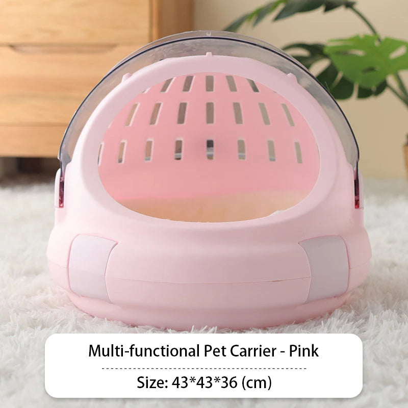 Durable Pet Travel Backpack for Dogs & Cats - Long-Lasting & Stylish 8