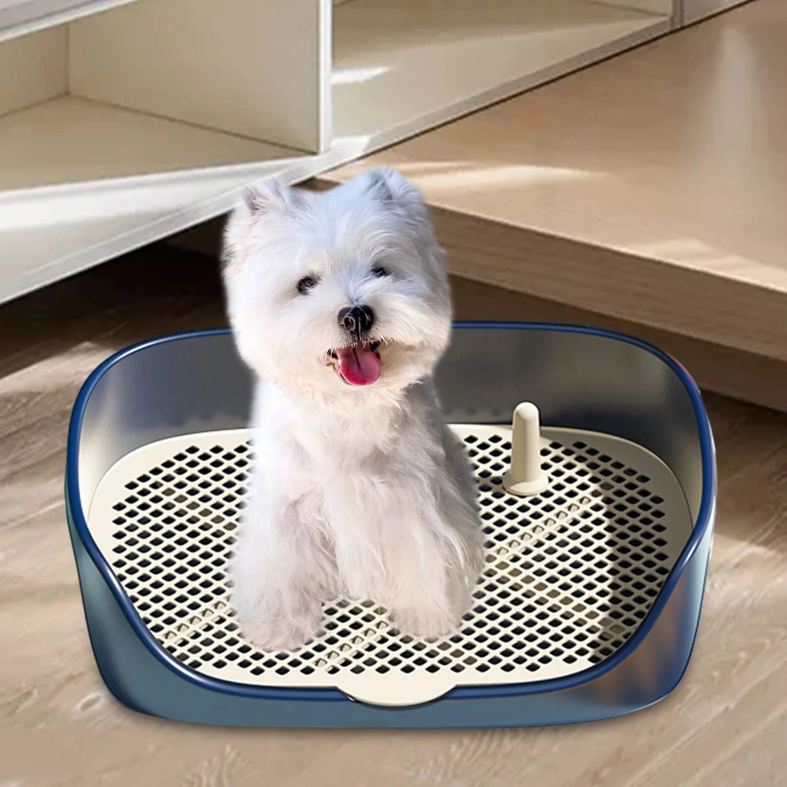 Portable Dog Potty Trainer Anti-Splash Litter Box 2