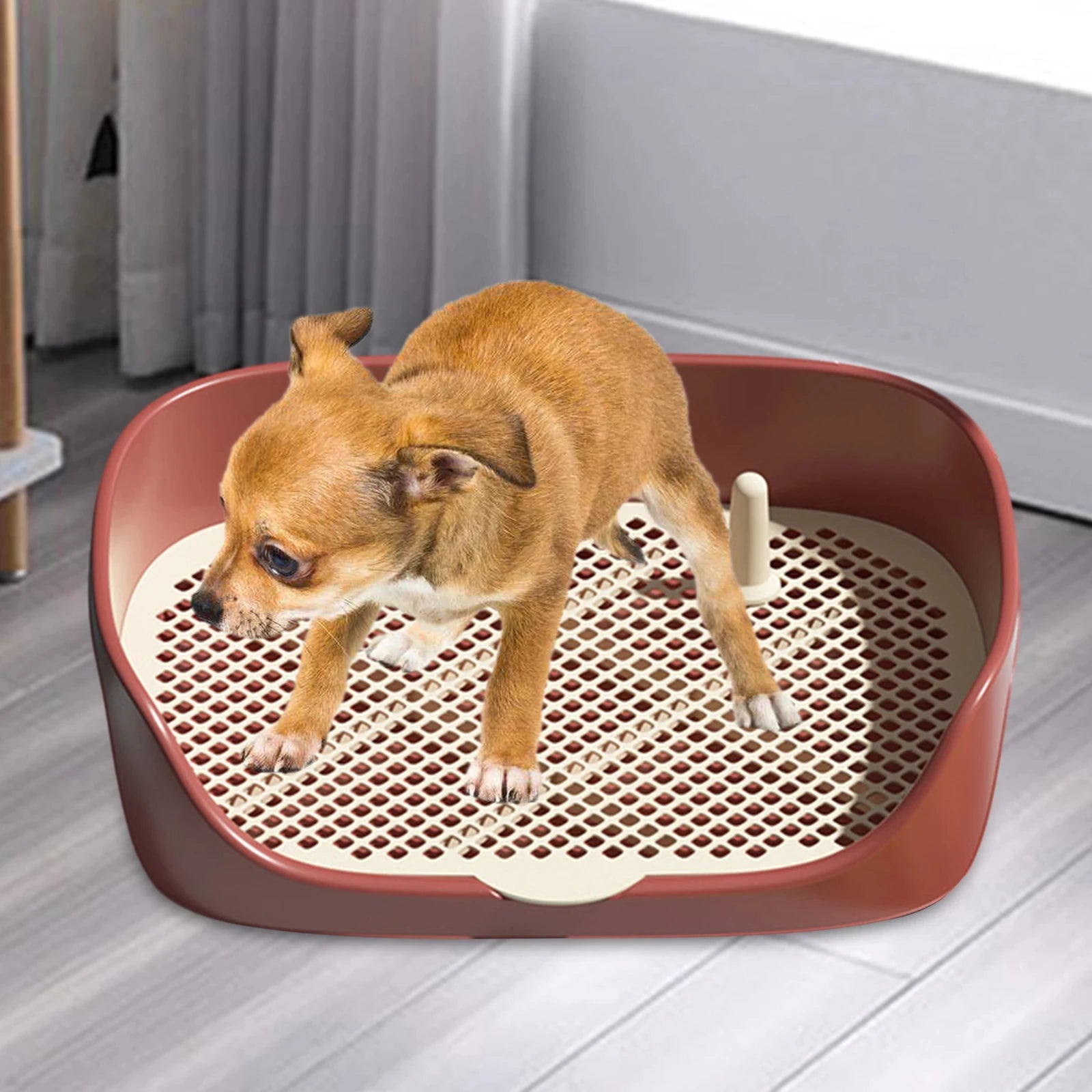 Portable Dog Potty Trainer Anti-Splash Litter Box 3