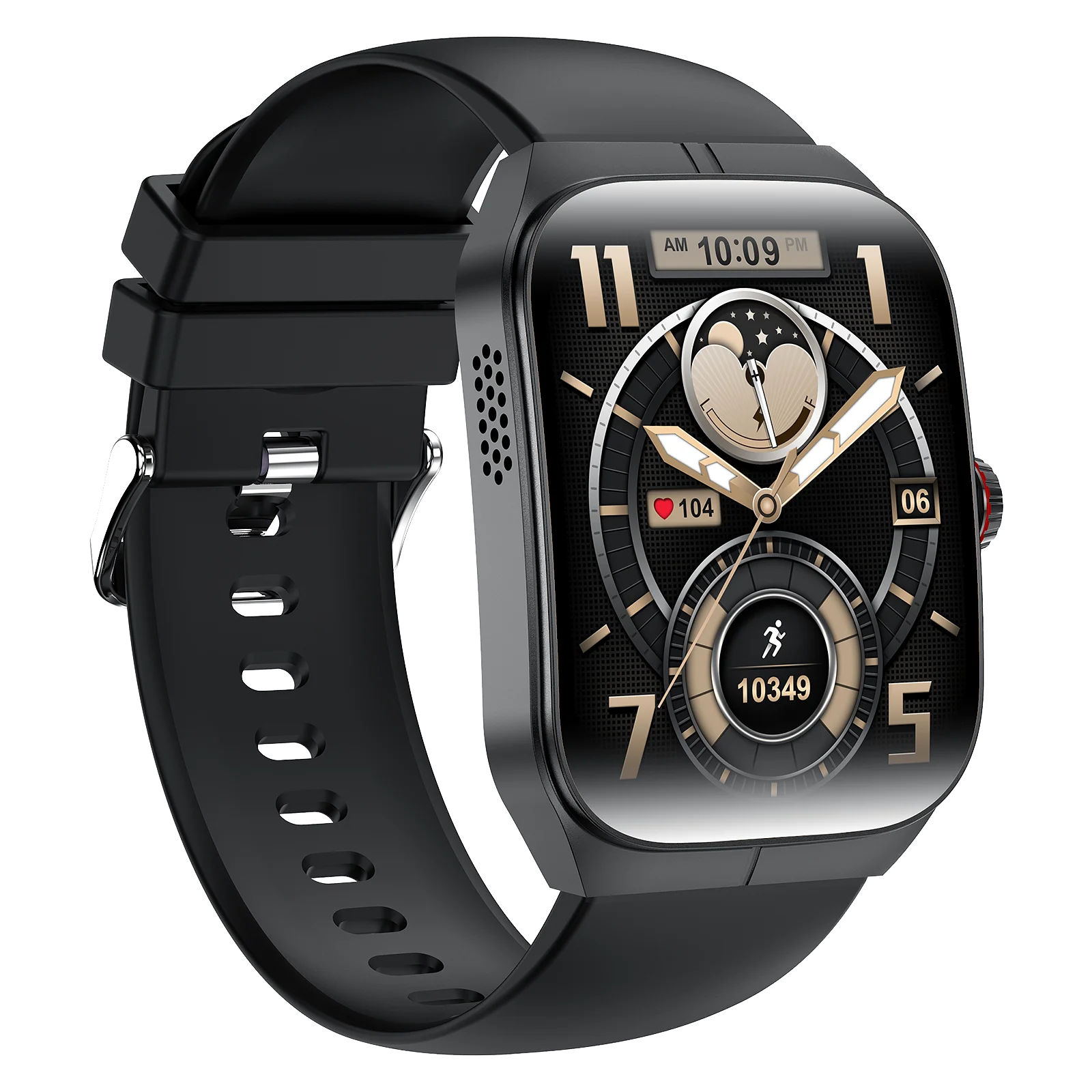 AMOLED Curved Screen Smartwatch with Health Monitor & BT Call 6