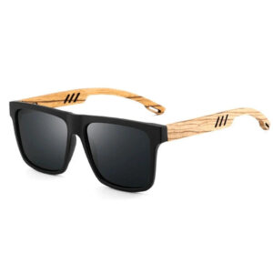 Bamboo Polarized Sunglasses with Custom Logo for Men & Women