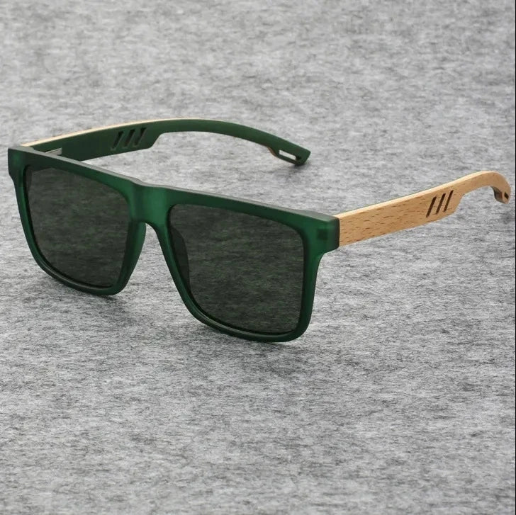 Bamboo Polarized Sunglasses with Custom Logo for Men & Women 9