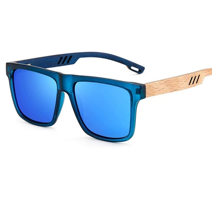 Bamboo Polarized Sunglasses with Custom Logo for Men & Women 8
