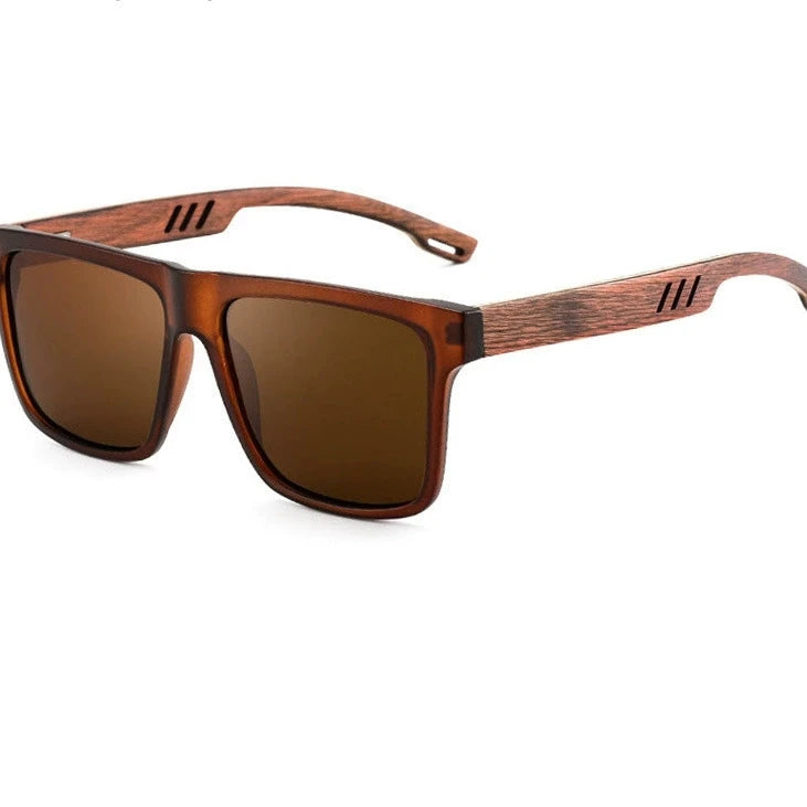 Bamboo Polarized Sunglasses with Custom Logo for Men & Women 7