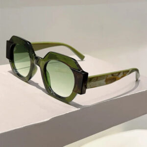 Bold Oversized Octagon Sunglasses UV400 for Women