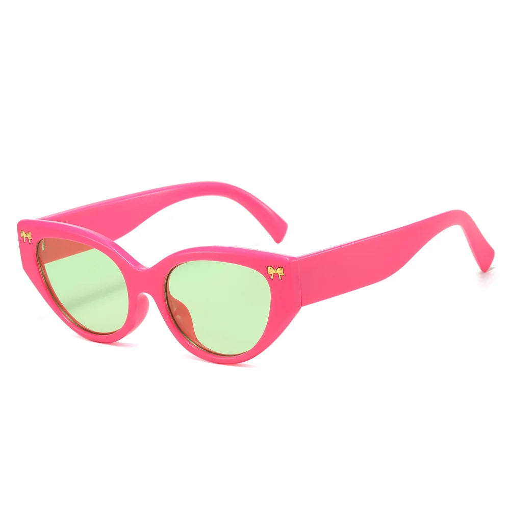 Cat Eye Sunglasses Unisex Square Frame 7