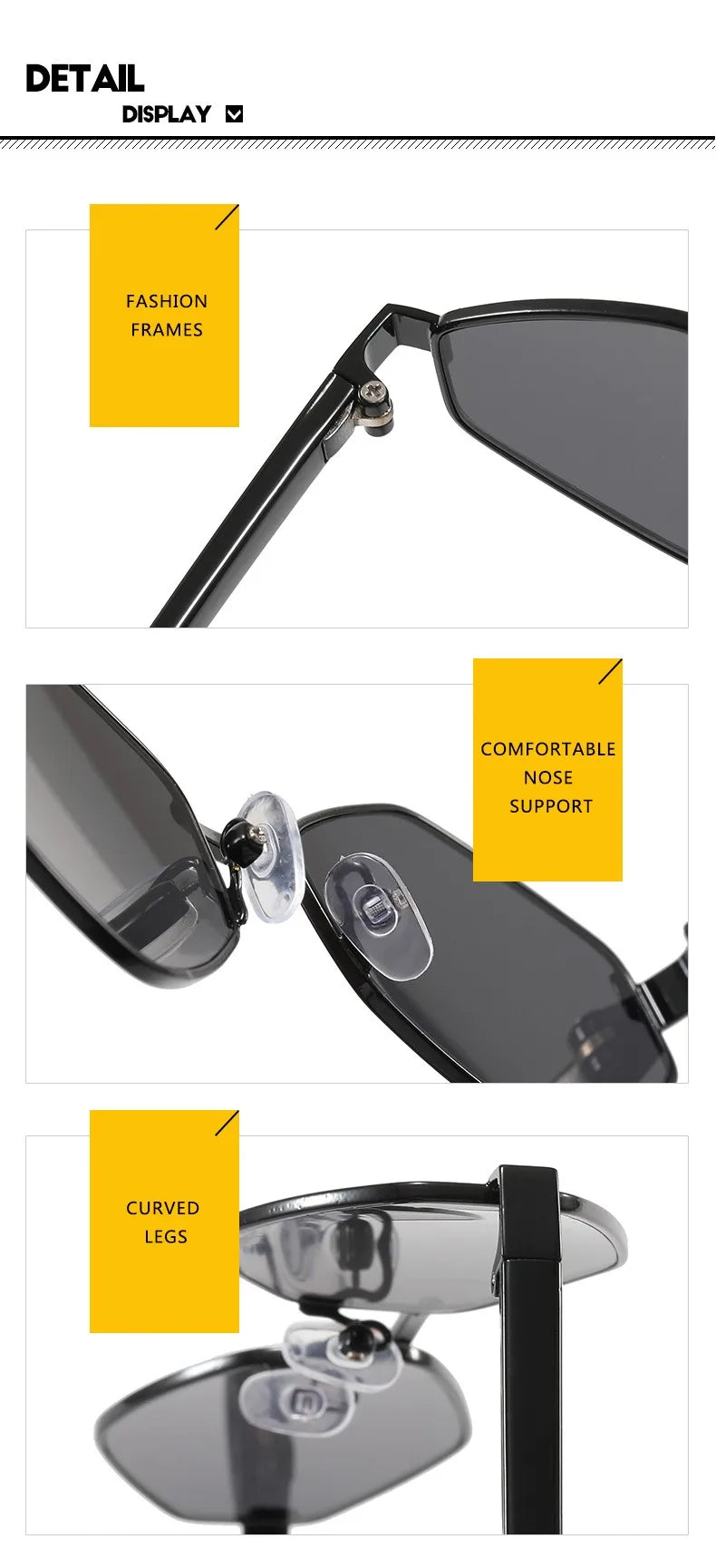 Diamond Irregular Frame UV Protection Sunglasses 2026 5