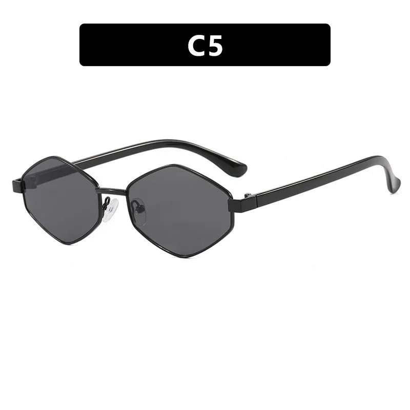 Diamond Irregular Frame UV Protection Sunglasses 2026 7