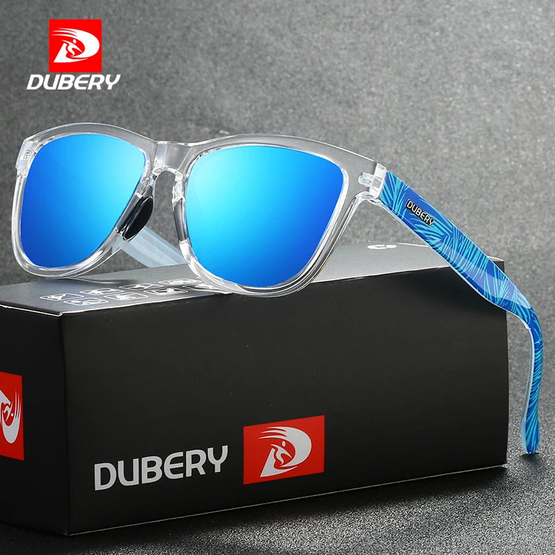 DUBERY 2025 Unisex Retro Polarized Sunglasses UV400 Vintage Shades 1