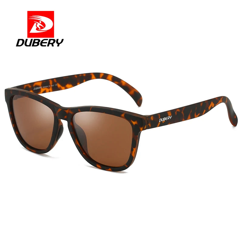 DUBERY 2025 Unisex Retro Polarized Sunglasses UV400 Vintage Shades 11